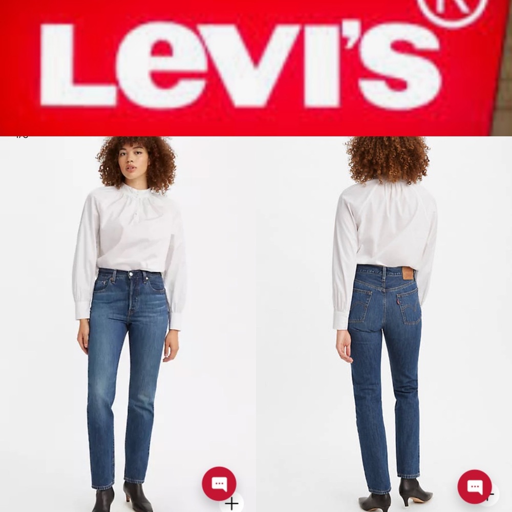 LEVIS’s 501 original 💕 high rise